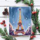 Recherche de tour eiffel noël cartes Vacances