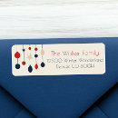 Search for nostalgic return address labels Holiday party