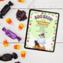 Search for halloween bash birthday invitations October
