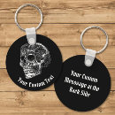 Search for skull head keychains Gothic