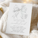 Search for winter onederland invitations Elegant