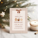 Search for friendsmas invitations Coquette bow