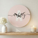 Search for blush pink clocks Simple
