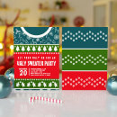 Recherche de rouge vert noël invitations Moderne