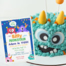 Search for our little monster birthday invitations Boy