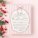 Search for wish list christmas cards Letter to santa