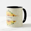 Search for cute sunflower mugs Birthday