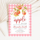 Search for apple of our eye baby shower invitations Harvest