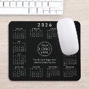 Search for white calendar mousepads Your logo here