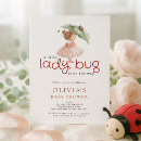 Search for lady bug baby shower invitations Modern