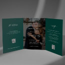 Search for emerald green and white invitations Calligraphy