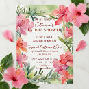 Search for palm leaf bridal shower invitations Bride
