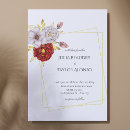 Search for geometric floral wedding invitations Botanical