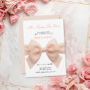 Search for black white bow bridal shower invitations Classy classic
