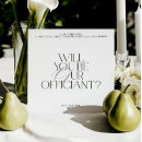 Search for will you be my officiant Elegant