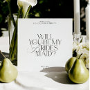 Recherche de témoin invitations Minimaliste