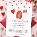 Search for sweetheart party invitations Baby girl