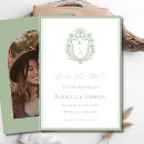 Recherche de crest save the dates Monogramme