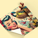 Search for kitsch gift wrap 1950s