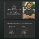 Recherche de construction commerciale cartes visite Pour lui