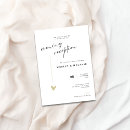 Search for evening wedding reception invitations Calligraphy