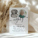 Search for 2 photos birthday invitations Eighty