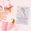Search for unicorn 4th birthday invitations Kids