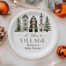 Search for christmas village paper plates Gender neutral