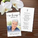Search for cross funeral cards Memorial service