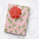 Search for candy cane christmas wrapping paper Pink