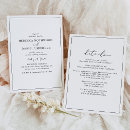 Recherche de disposition moderne invitations Chic et chic