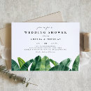 Search for banana leaf wedding invitations Botanical