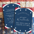 Recherche de red white and blue party invitations Jour commémoratif