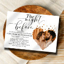 Search for beautiful rehearsal dinner invitations The night before