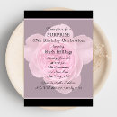 Search for surprise 85th birthday invitations Floral