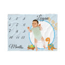 Search for dinosaur blankets Blue