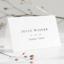 Search for simple place cards Number