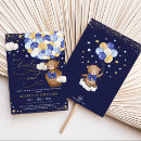Recherche de hot air balloon baby shower invitations Ours en peluche
