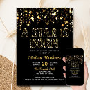 Search for a star is born baby shower invitations Stars