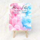 Recherche de fumée rose posters Bleu