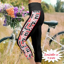Search for vertical striped leggings Black and white