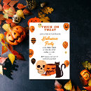 Recherche de monstre effrayant invitations Citrouille