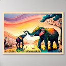 Search for elephant posters Whimsical