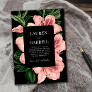 Search for dark romantic wedding invitations Floral