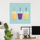 Recherche de smoothie posters Coloré