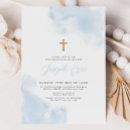 Recherche de garçons baptême invitations Croix d'or