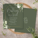 Search for olive leaf invitations Sage green