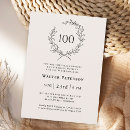 Search for laurel wreath invitations Simple minimalist