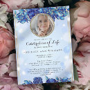 Recherche de floral celebration of life invitations Funérailles
