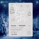 Recherche de winter wonderland mariage invitations Élégant